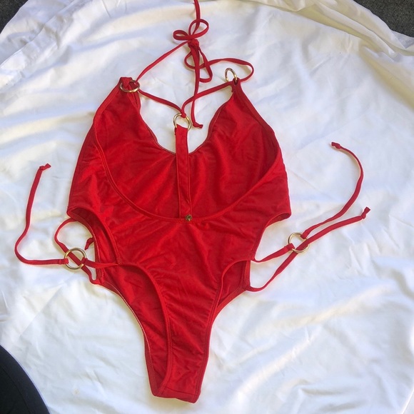 For Love And Lemons Mallorca Ring One Piece Sz S - Picture 5 of 8